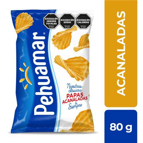 PAPAS ACANALADAS CHIMICHURR PEHUAMAR x 80g