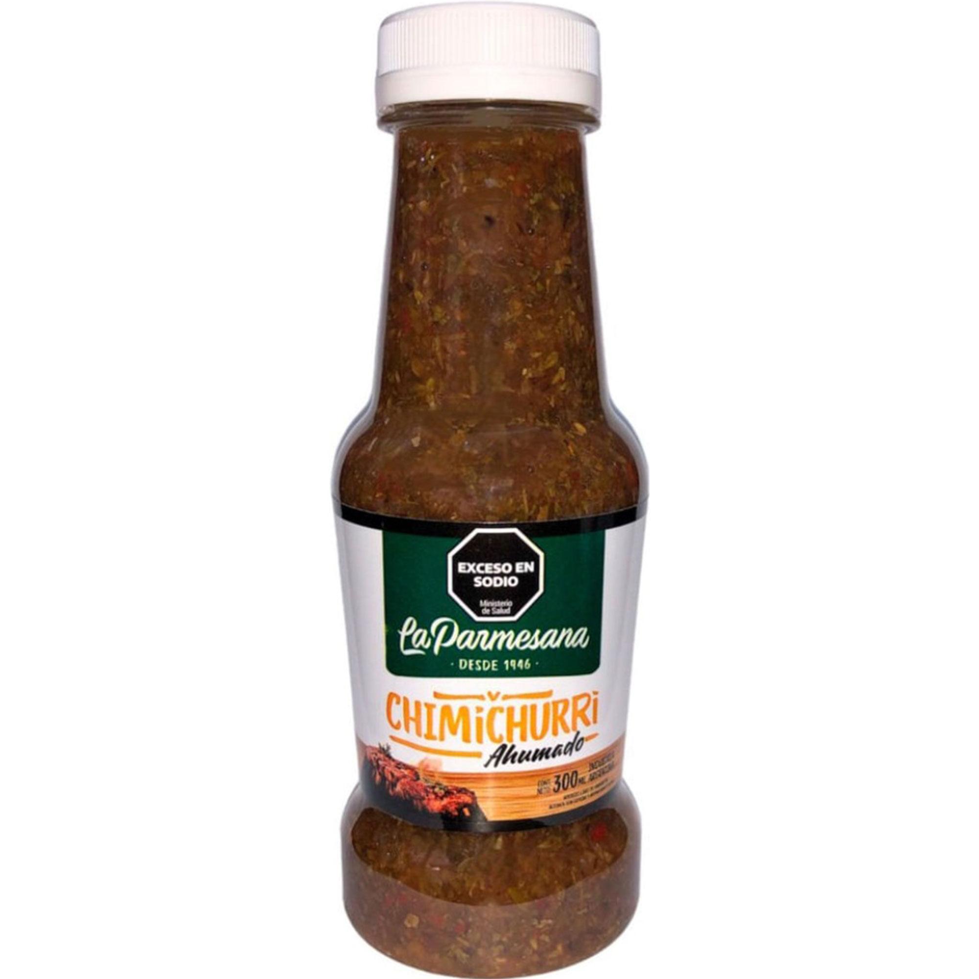 SALSA  CHIMICHURRI AHUMADO LA PARMESANA X300ML