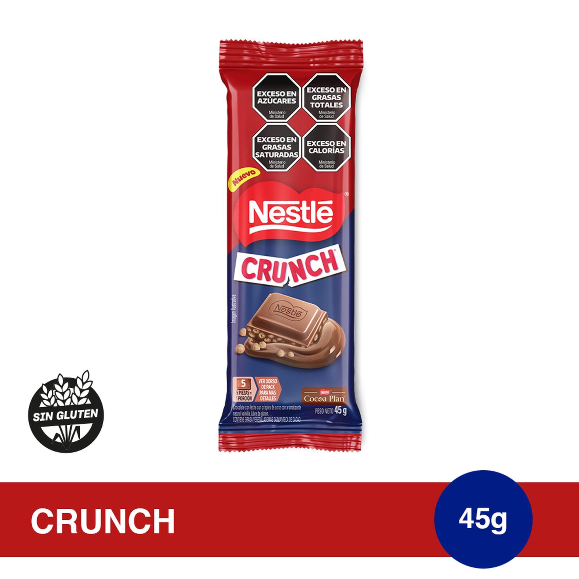 CHOCOLATE NESTLE CRUNCH X45GRS
