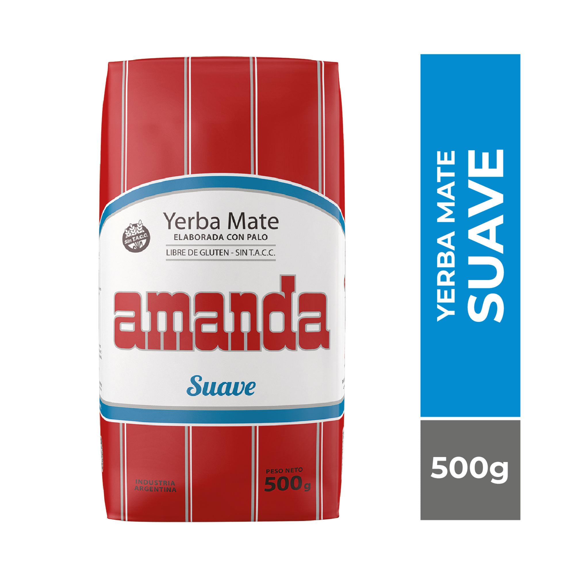 YERBA SUAVE AMANDA x500grs