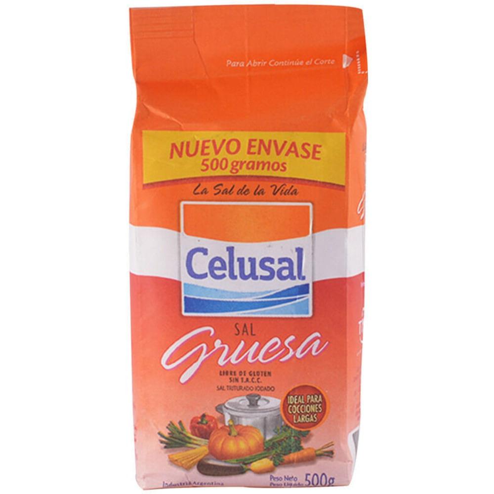 SAL GRUESA CELUSAL PAQ x 500g