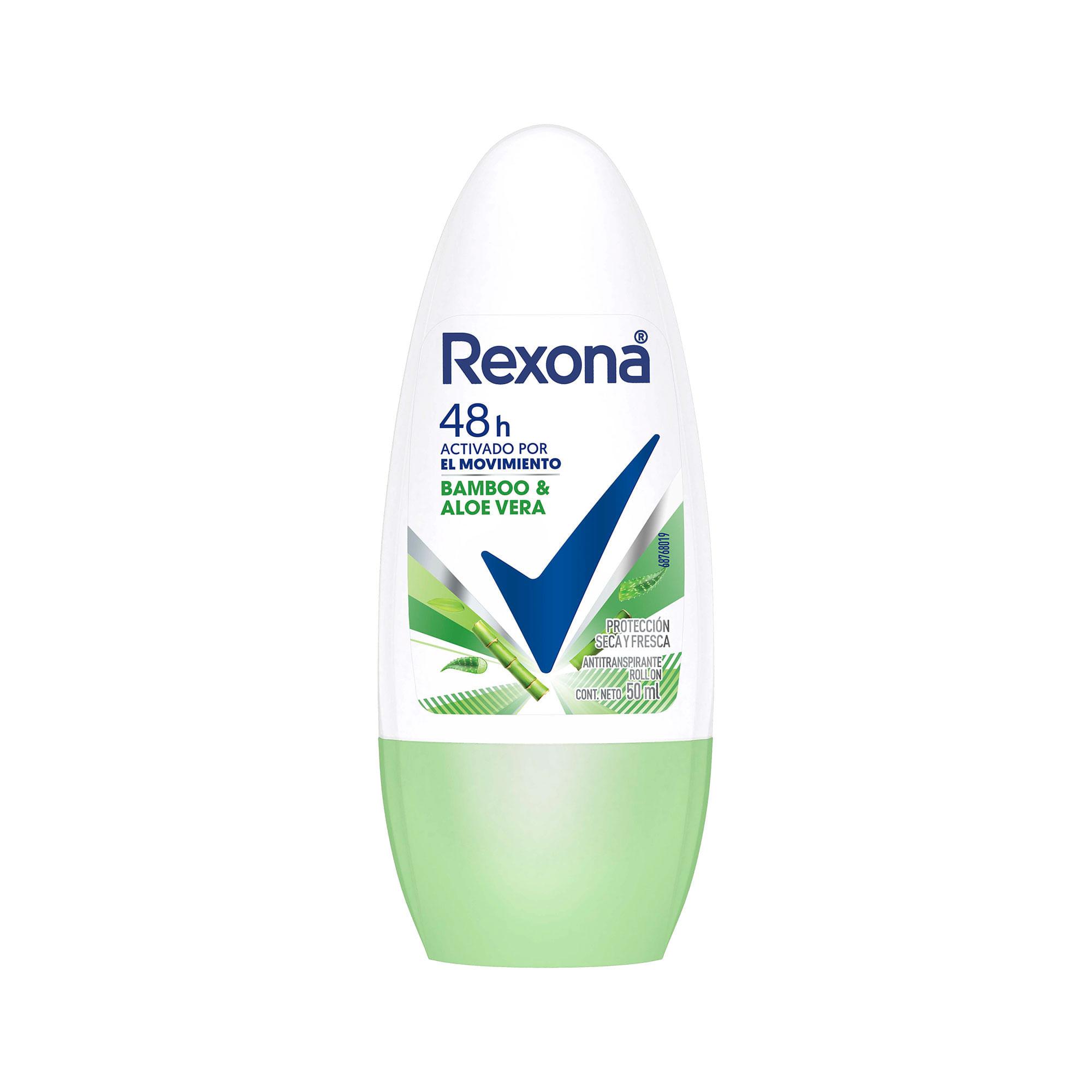 DESODORANTE ROLL BAMBOO REXONA x 50ml