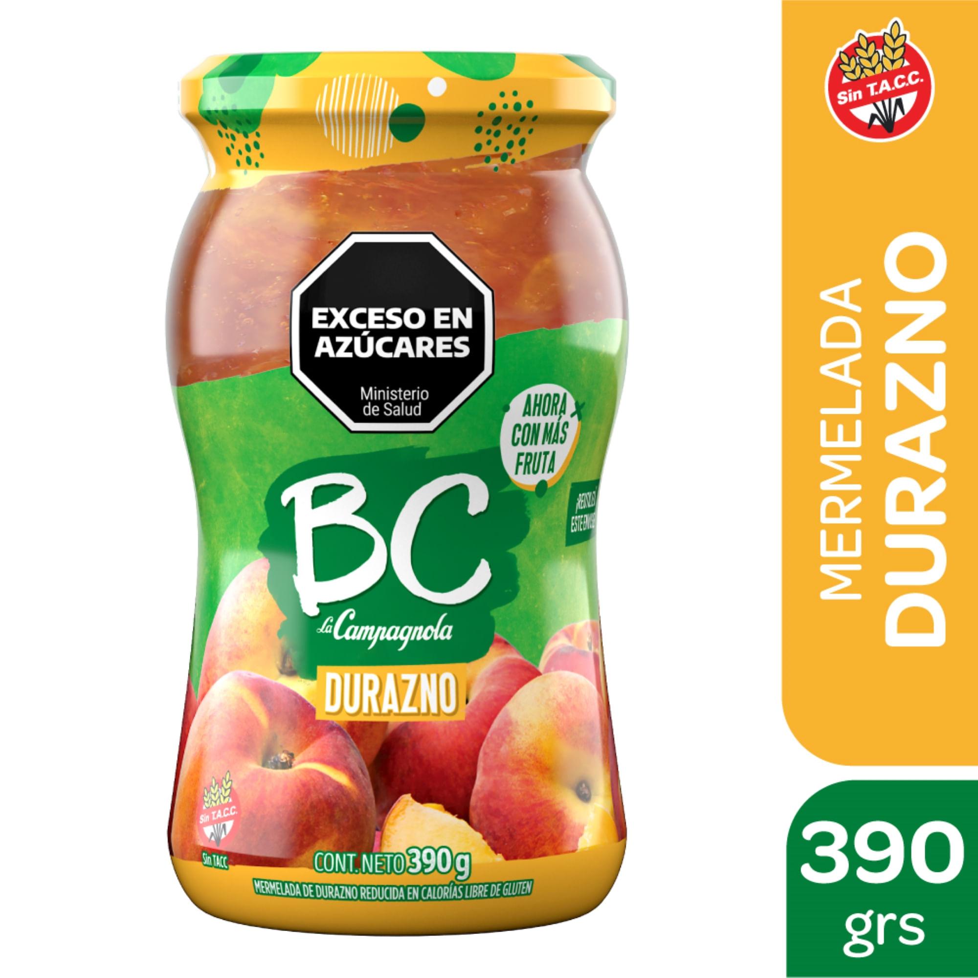 MERMELADA DURAZNO BC x390g