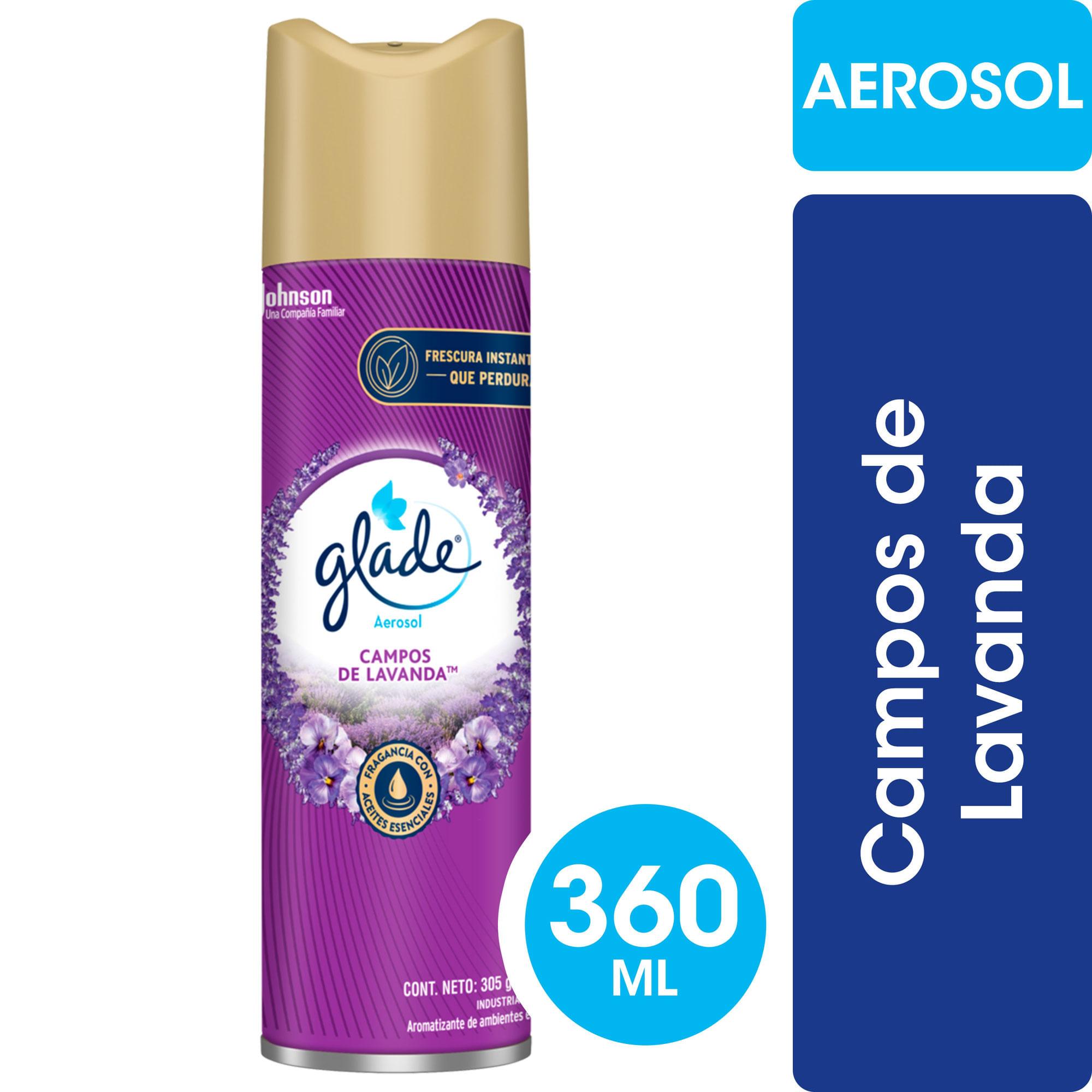 DESODORANTE DE AMB CAMPOS DE LAVANDA GLADE X360
