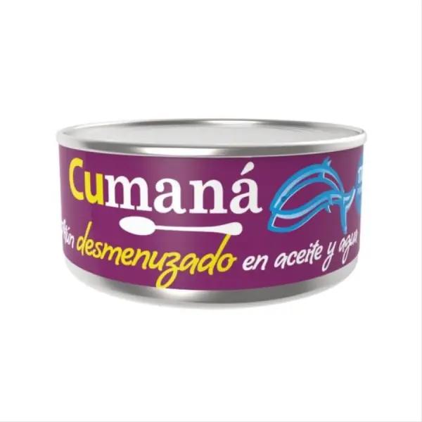 ATUN DESMENUZADO EN ACEITE CUMANA x 170g