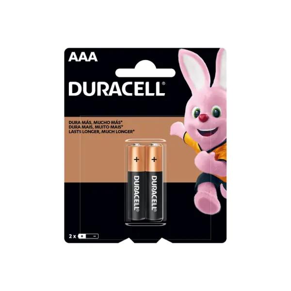 PILAS AAA DURACELL x2un