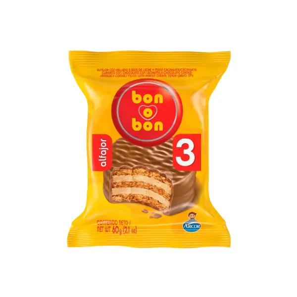 ALFAJOR TRIPLE BON O BON x 60g