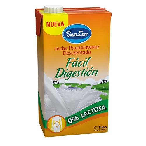 LECHE 0% LACTOSA SANCOR x 1 lts