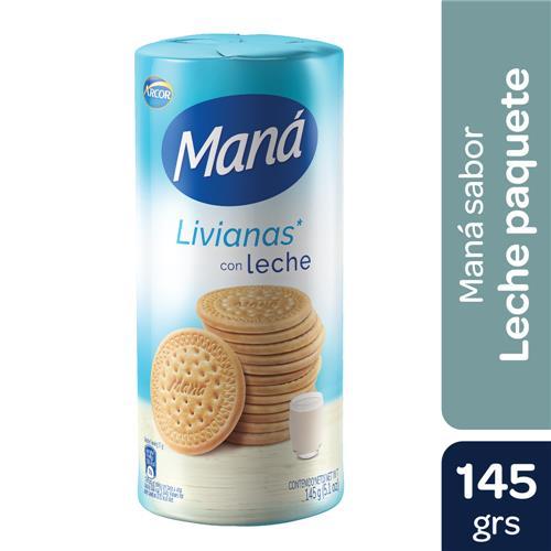 GALLETITAS MANA CON LECHE  x 145 g