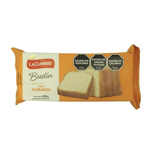 BUDIN DE NARANJA LA CUMBRE x250grs