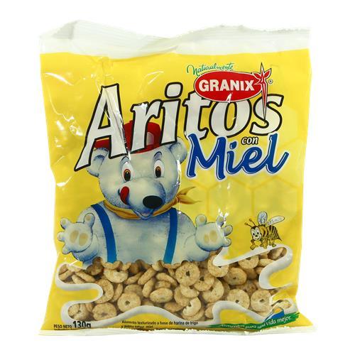 CEREAL ARITOS MIEL GRANIX x 130 g