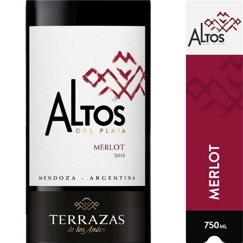 VINO MERLOT ALTOS DEL PLATA x 750ml