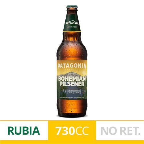 CERVEZA PATAGONIA BOHEMIA PILSENER x730ml