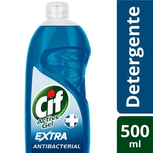 DETERGENTE ACTIVE GEL EXTRA ANTIB  CIFx 500ml