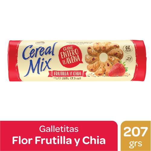 GALLETITAS CEREAL MIX FRUT Y CHIA x 207g
