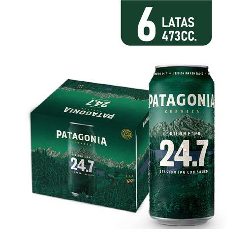 CERVEZA PATAGONIA IPA PACK 473 x 6u