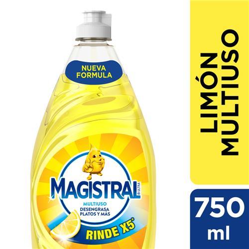 DETERGENTE PLATOS MAGISTRAL LIMON x 750ml
