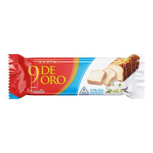 BUDIN 9 DE ORO  VAINILLA X 190G