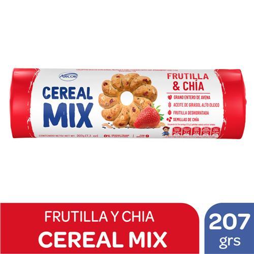 GALLETITAS CEREAL MIX FRUT Y CHIA x 207g