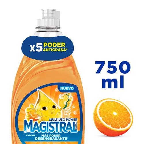 DETERGENTE NARANJA MAGISTRAL x750ml
