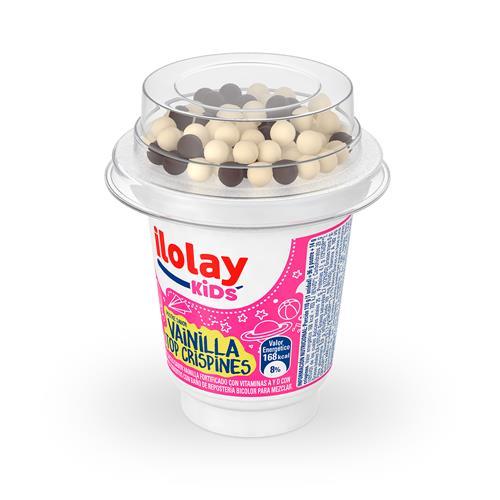 POSTRE VAINILLA CONFITES KIDS ILOLAY x110g
