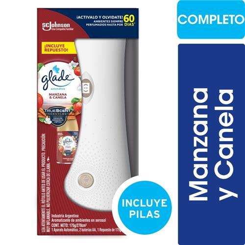 GLADE AUTOMATICO FULL MANZANA Y CANELA x270ml