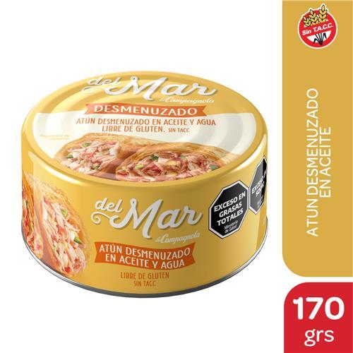 ATUN DESMENUZADO EN ACEITE Y AGUA BAHIA x 170g