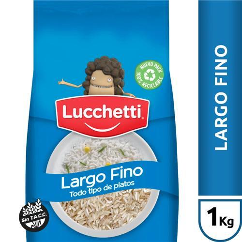 ARROZ LARGO FINO LUCCHETTI 1kg+ 100gr