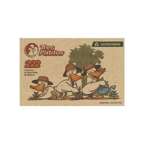 FOSFOROS TRES PATITOS SUSTENTABLE X 222