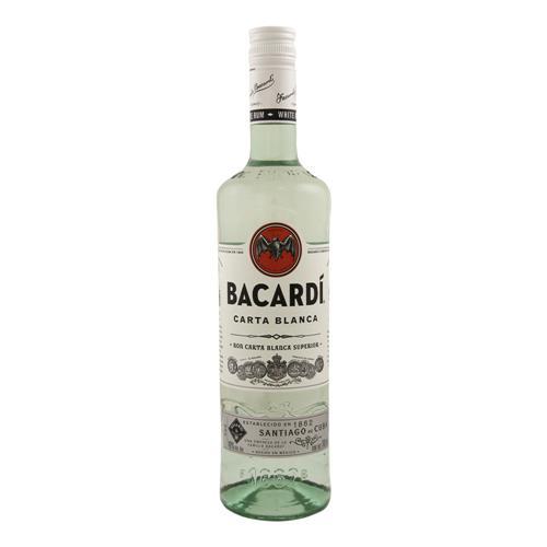 RON BACARDI LIGHT CARTA BLANCA  x 980cc