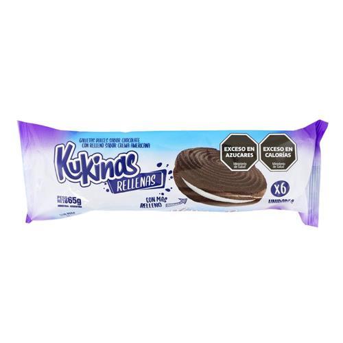 GALLETITAS RELL/ AMERICANA KUKINAS x 6u 65gr