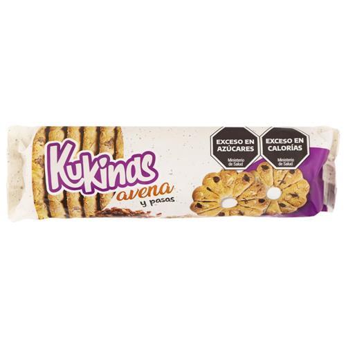 GALLETITAS AVENA C/PASAS KUKINAS 175gr