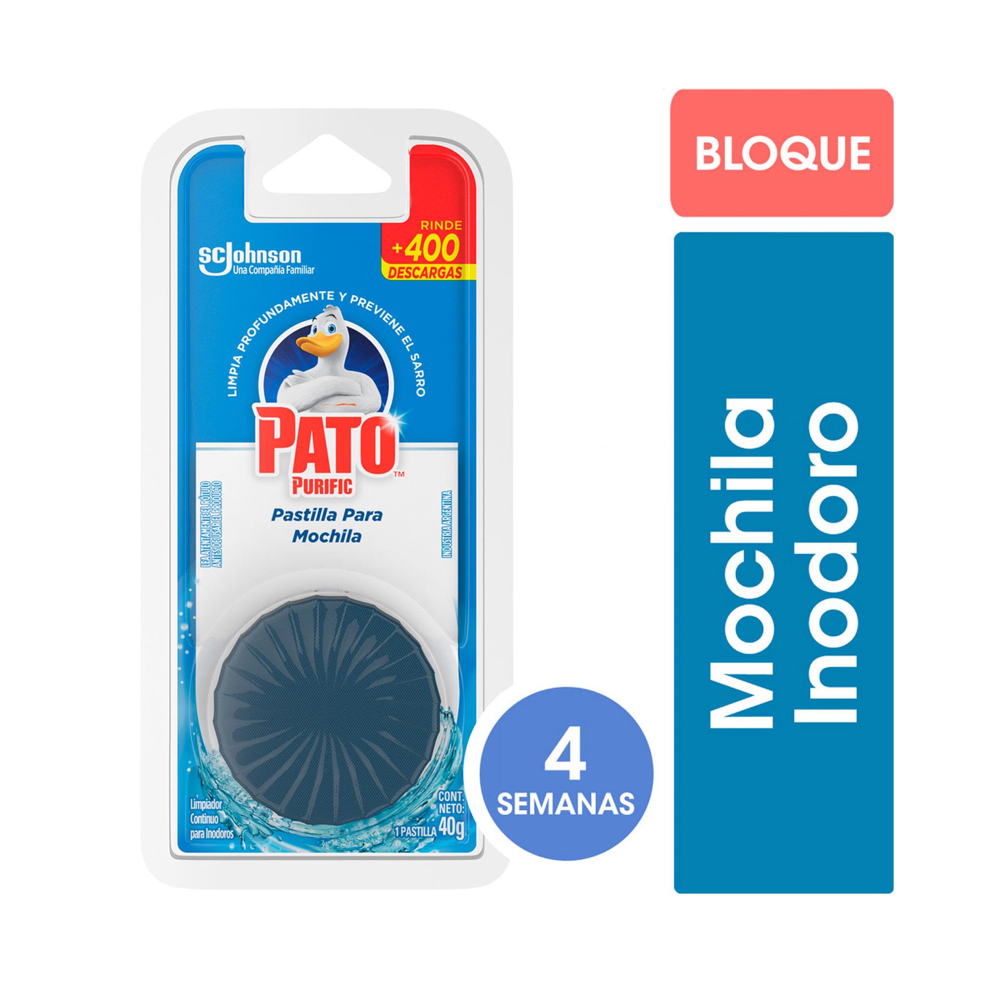 BLOQUE MOCHILA PATO PURIFIC x40grs