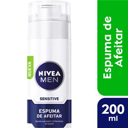 ESPUMA DE AFEITAR SENSITIVE NIVEA x 200 ml