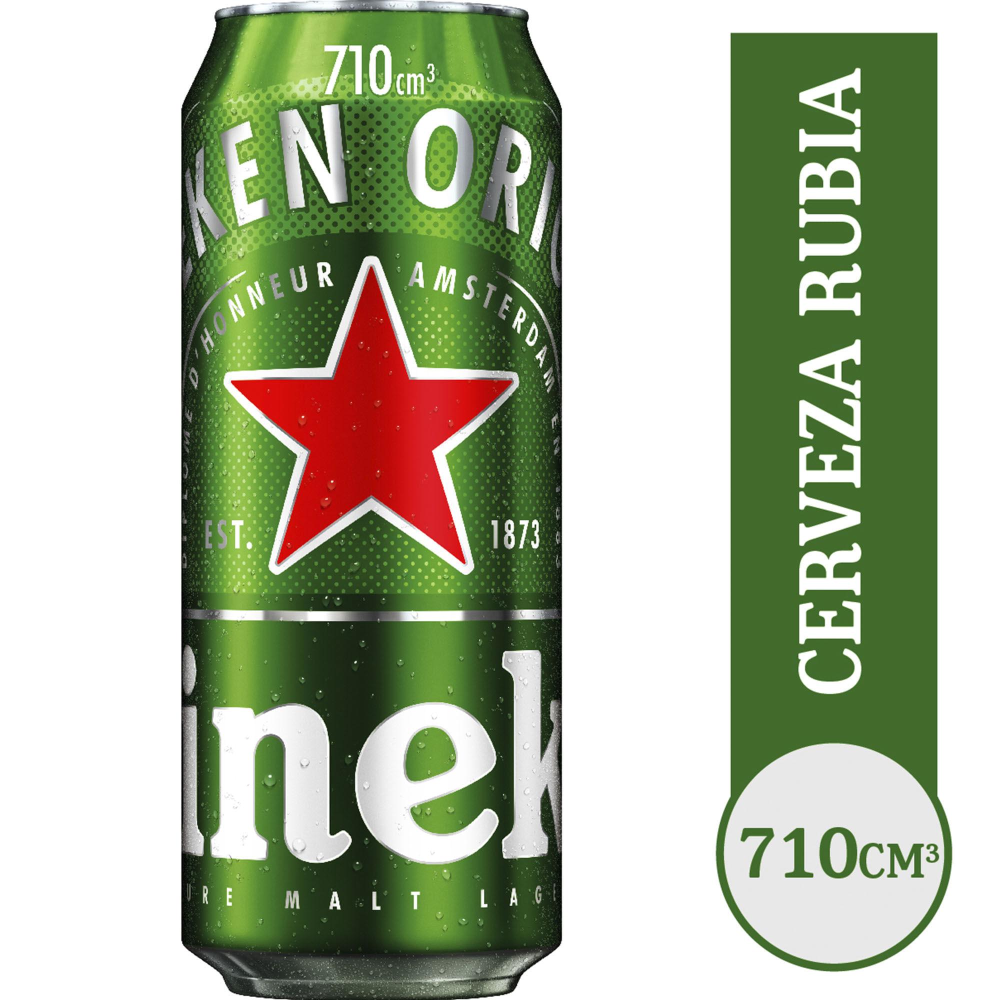 CERVEZA HEINEKEN x 710ml