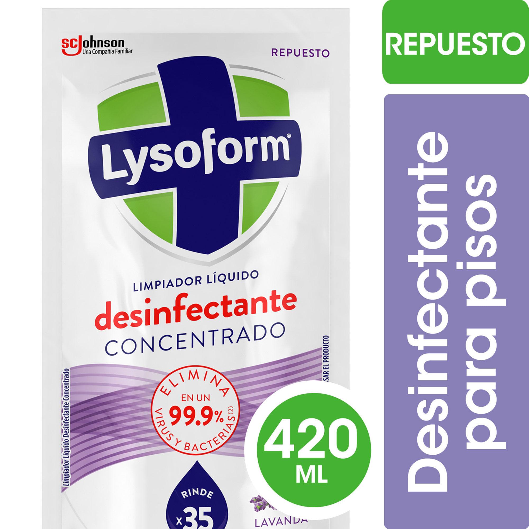 LIMPIADOR LIQUIDO CONCENTRADO LYSOFORM DP x420ml