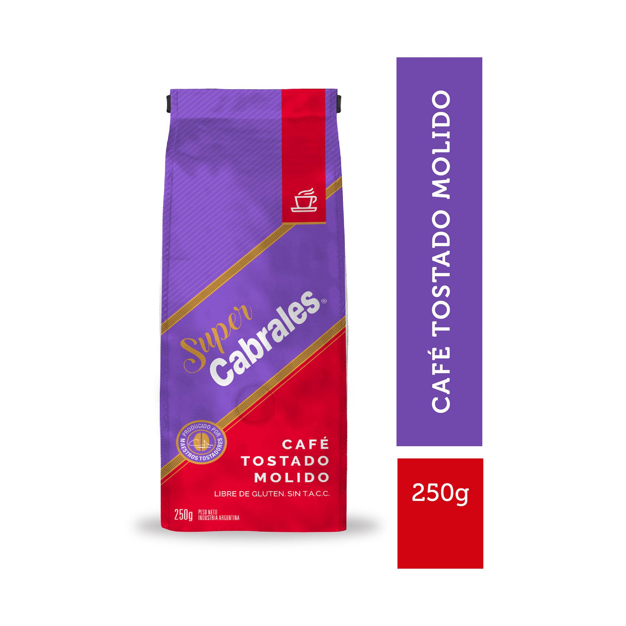 CAFE TOSTADO MOLIDO CABRALES x 250 g