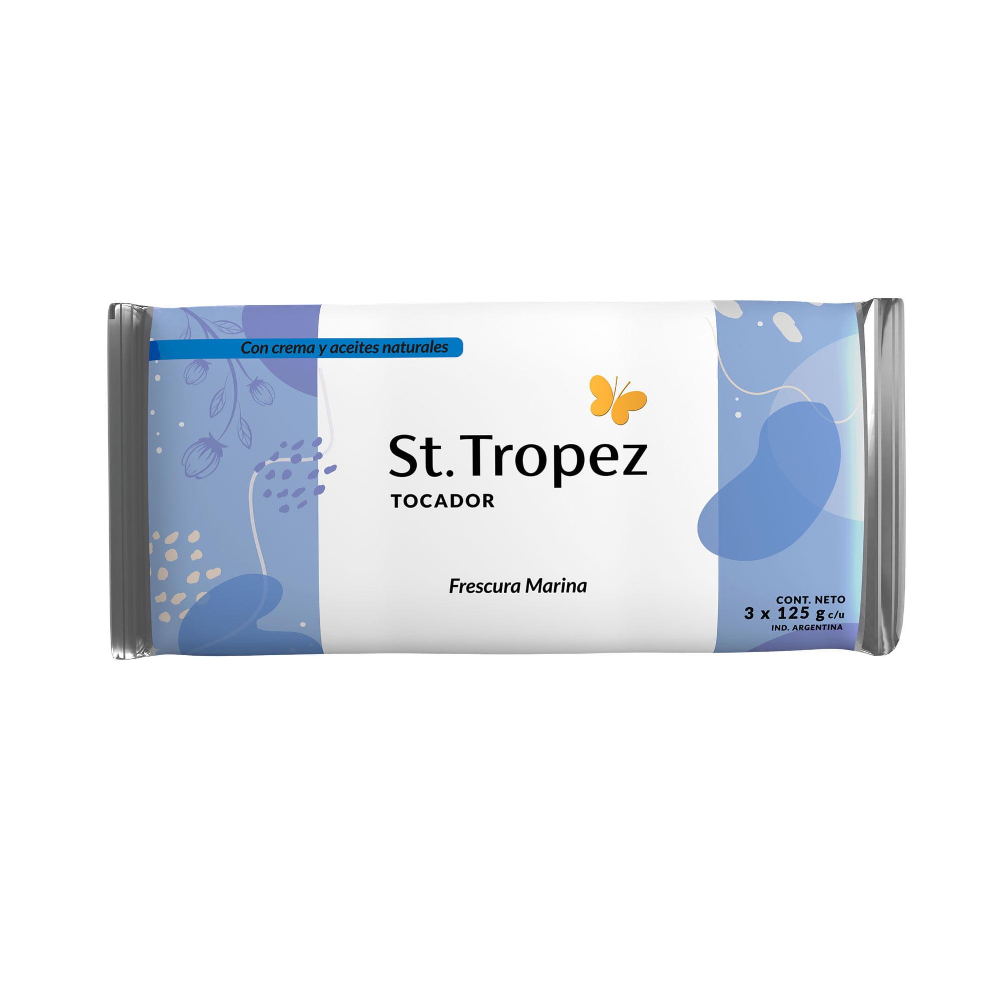 JABON FRESCURA MARINA ST TROPEZ 3x125g