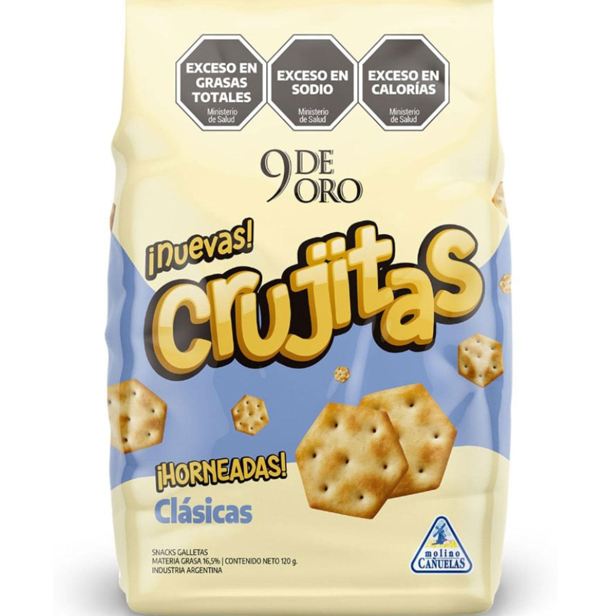 CRUJITAS 9 DE ORO CLASICAS x 120g