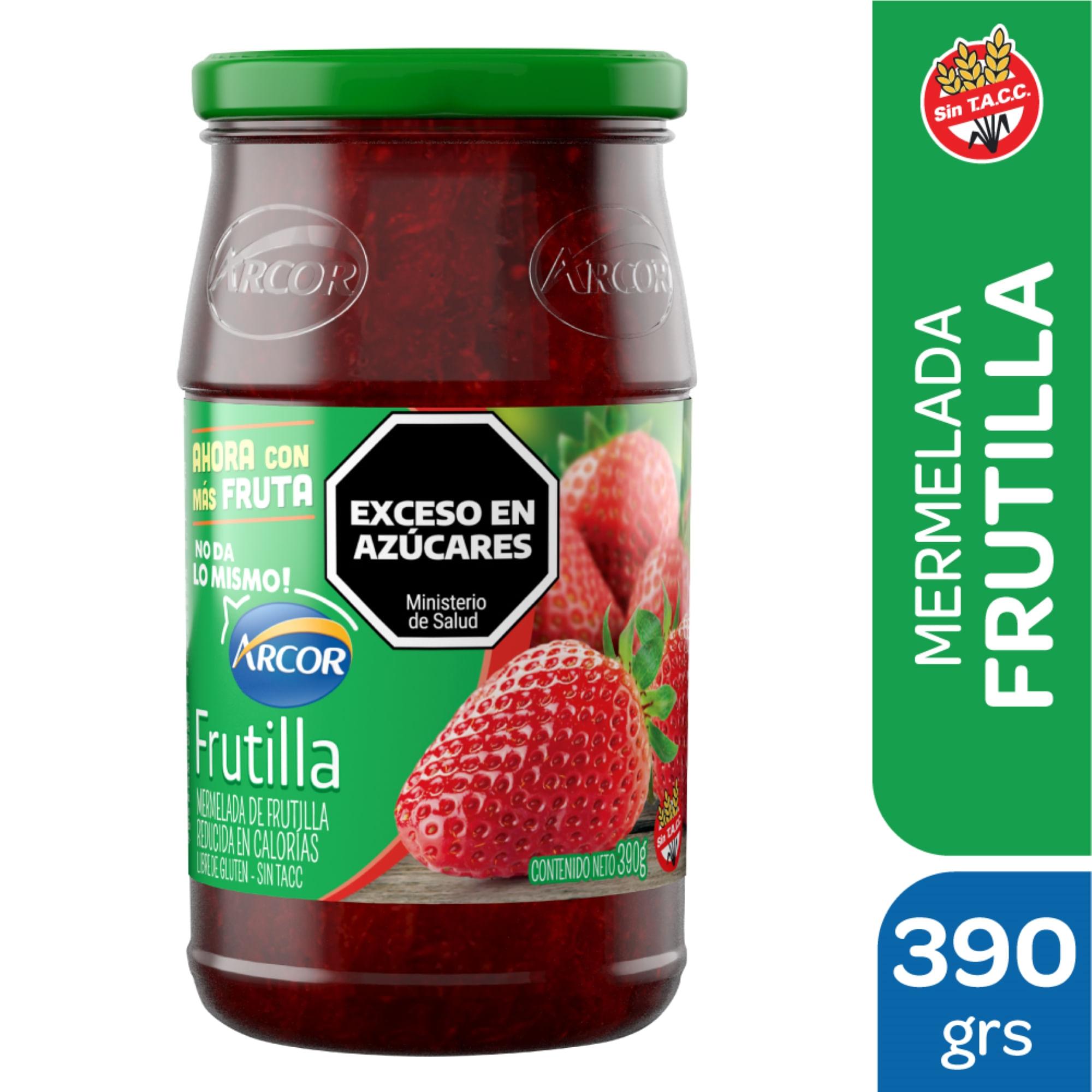 MERMELADA LIGHT FRUTILLA ARCOR x 390g