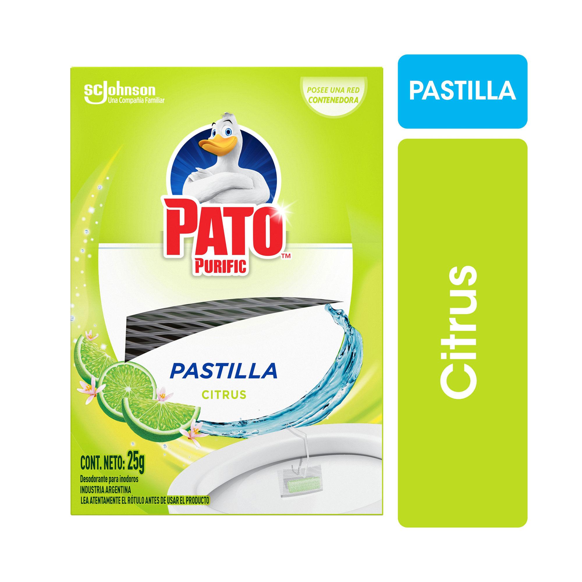 PASTILLA CITRUS PATO PURIFIC x 25g