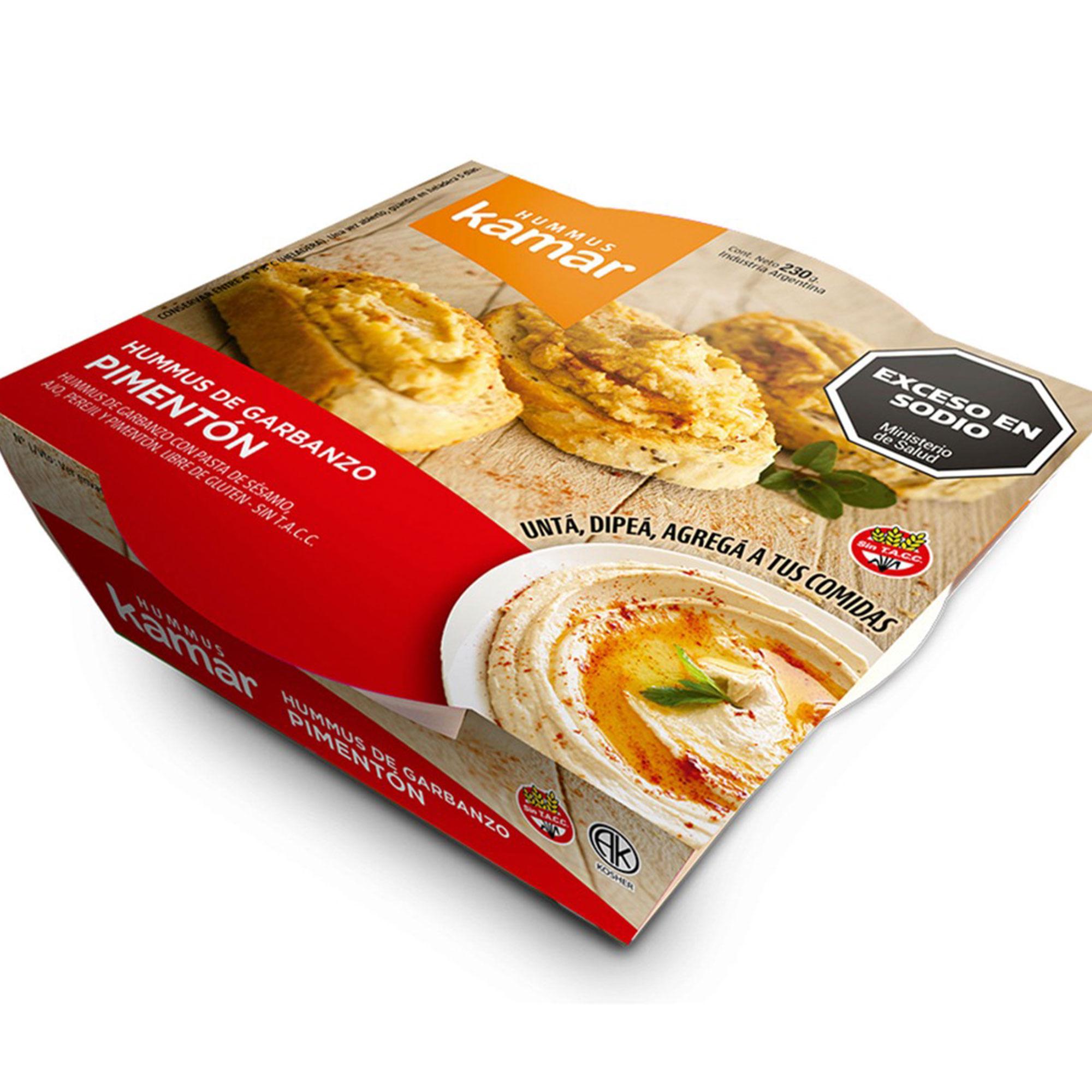 HUMMUS PIMENTON KAMAR x 230g