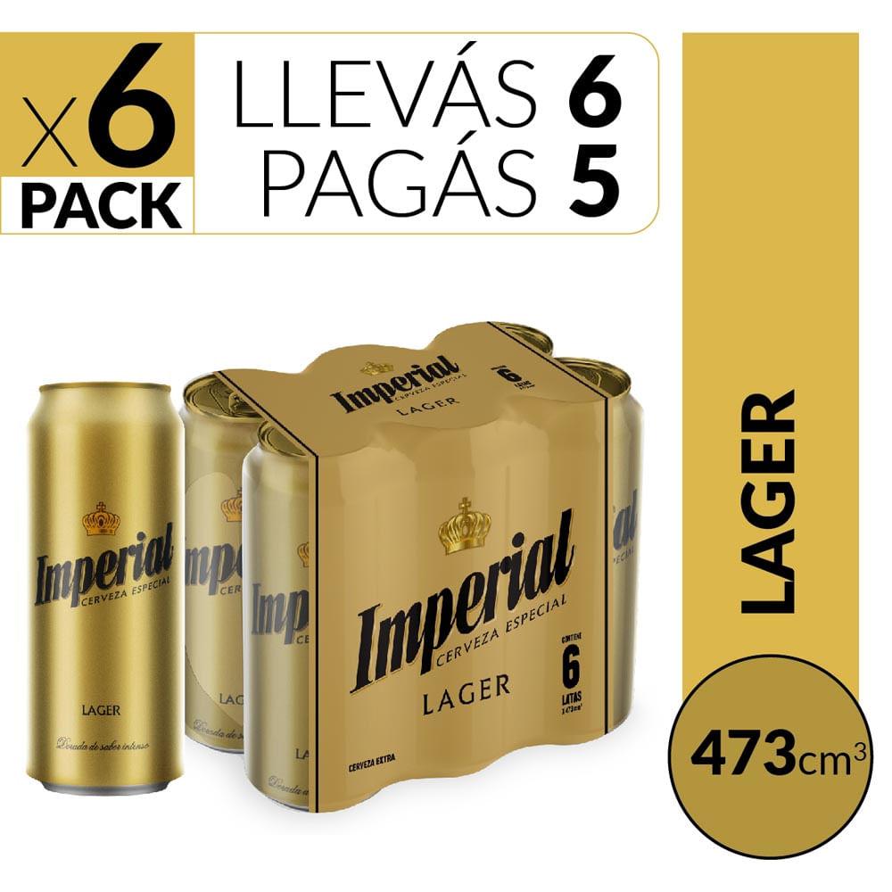 CERVEZA IMPERIAL PACK 473 x 6u