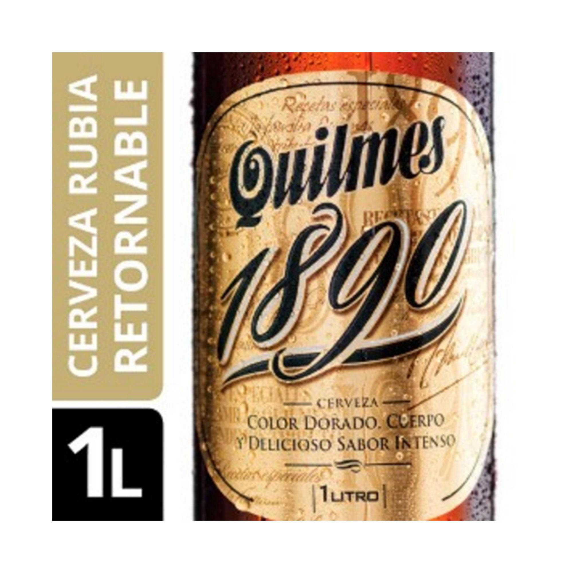 CERVEZA QUILMES 1890 x 1L