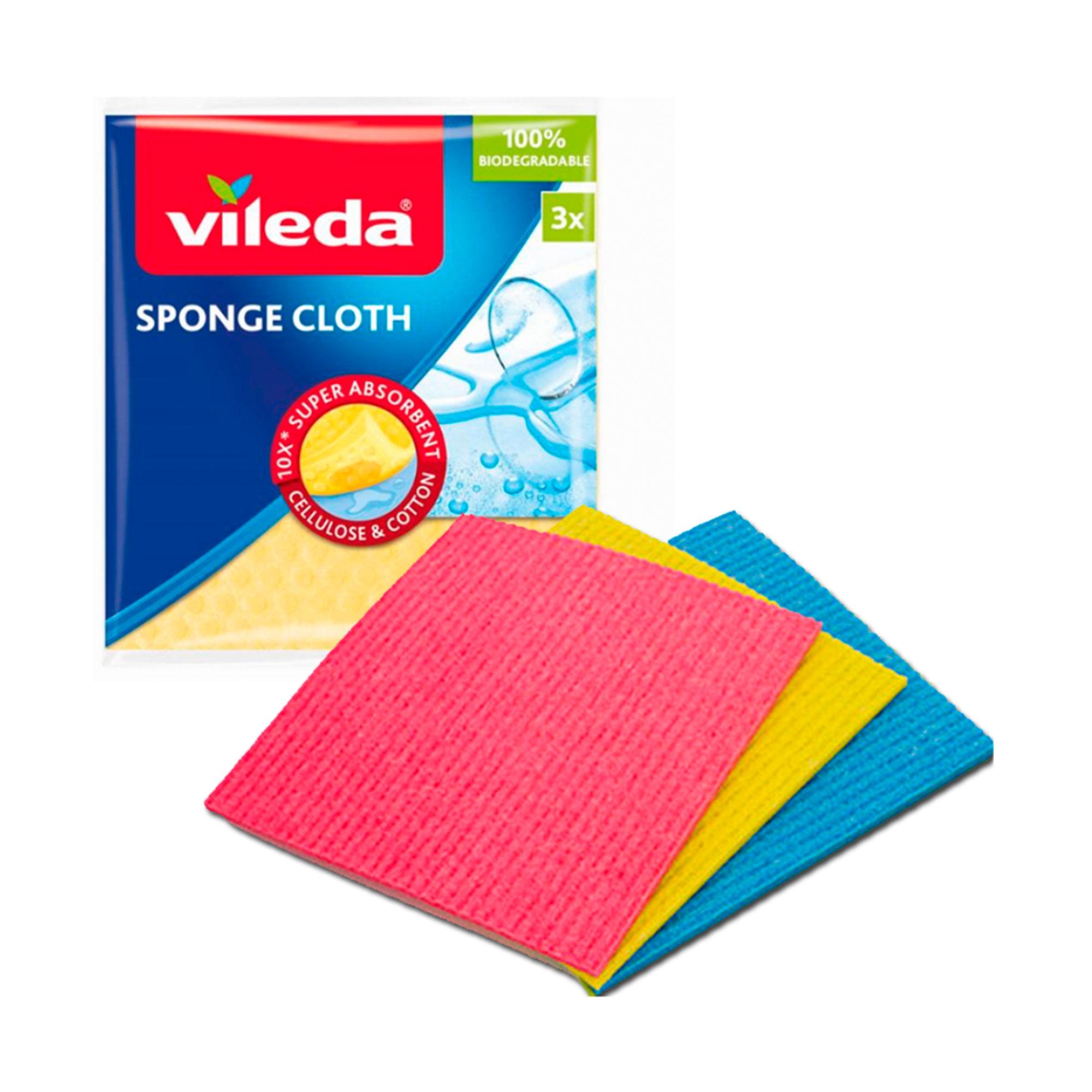 PAÑO ESPONJA VILEDA X3