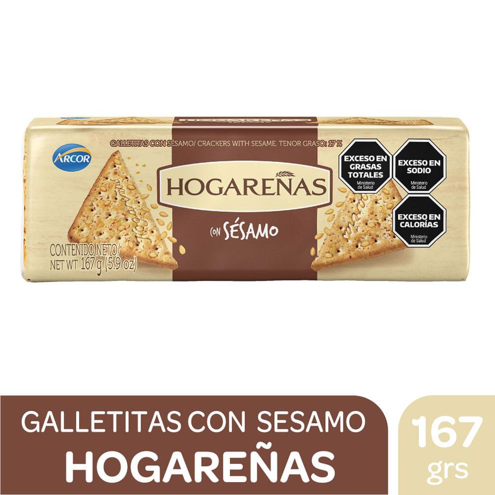 GALLETITAS HOGAREÑAS SESAMO x 167g