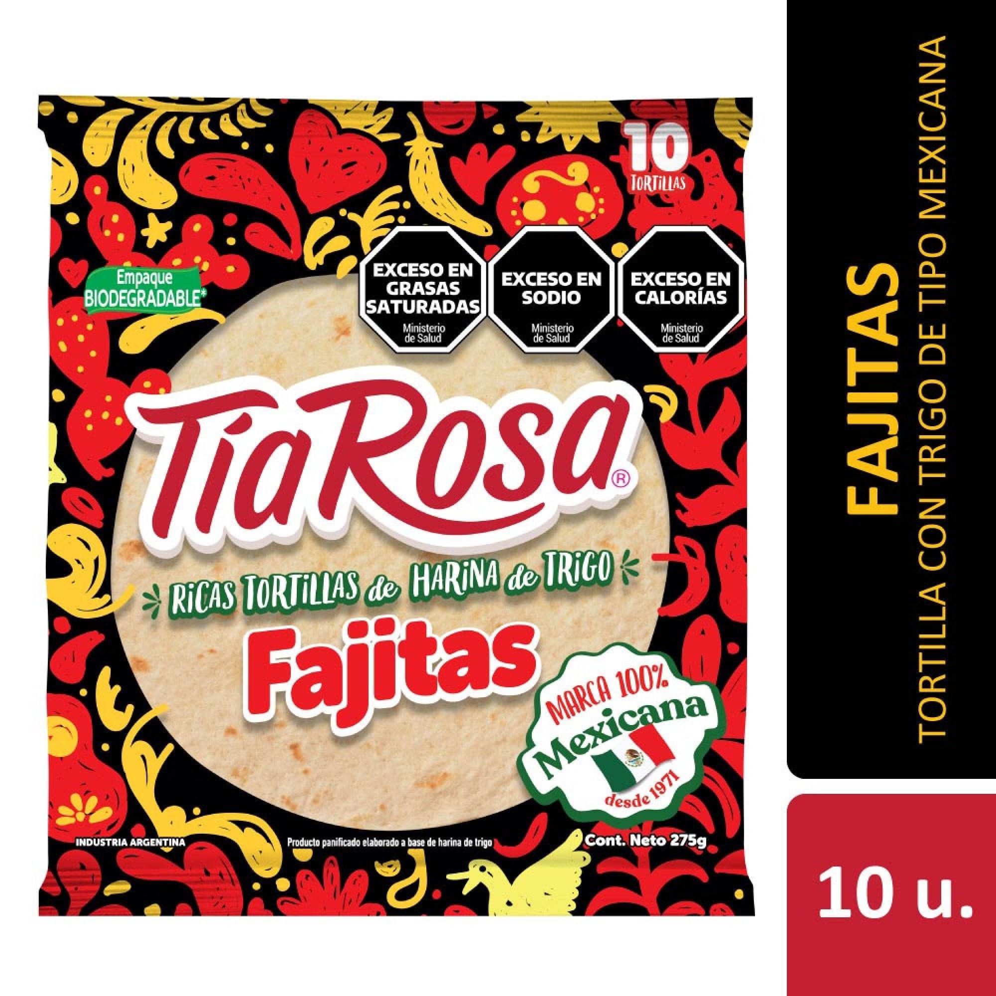 FAJITAS TIA ROSA x 8u