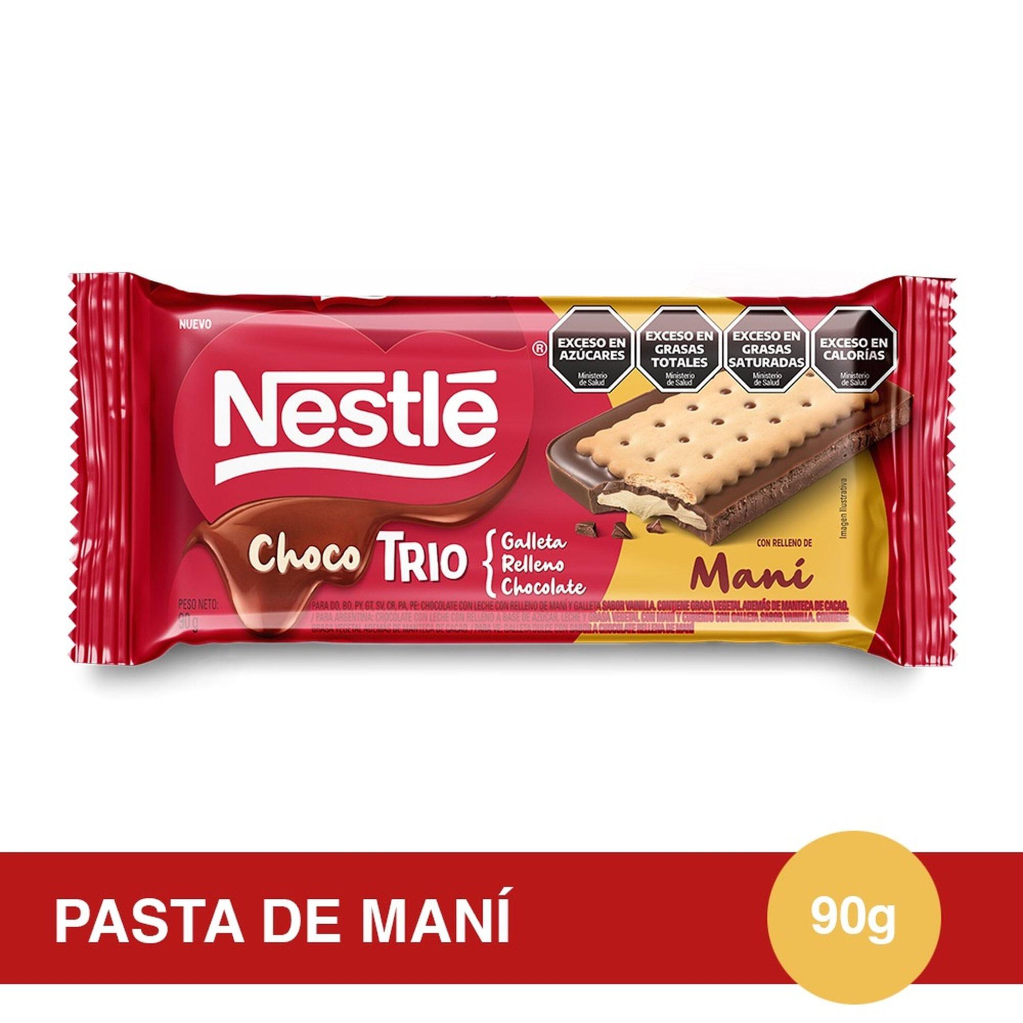 CHOCOLATE CHOCOTRIO MANI NESTLE 90gr