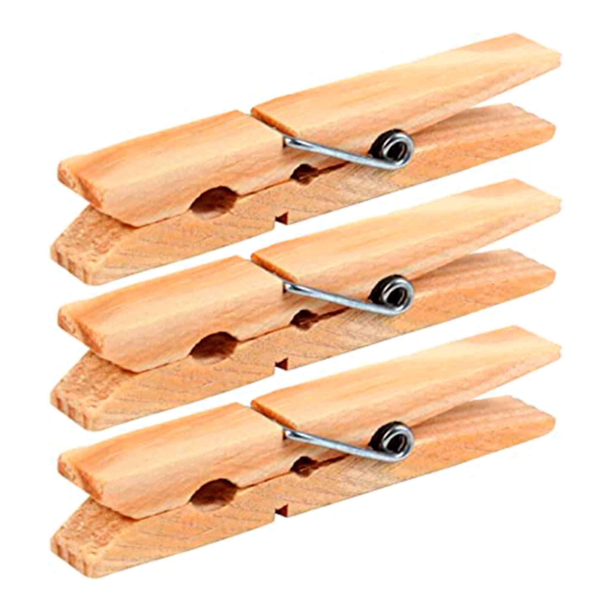 BROCHES MADERA RAYITA x 12u