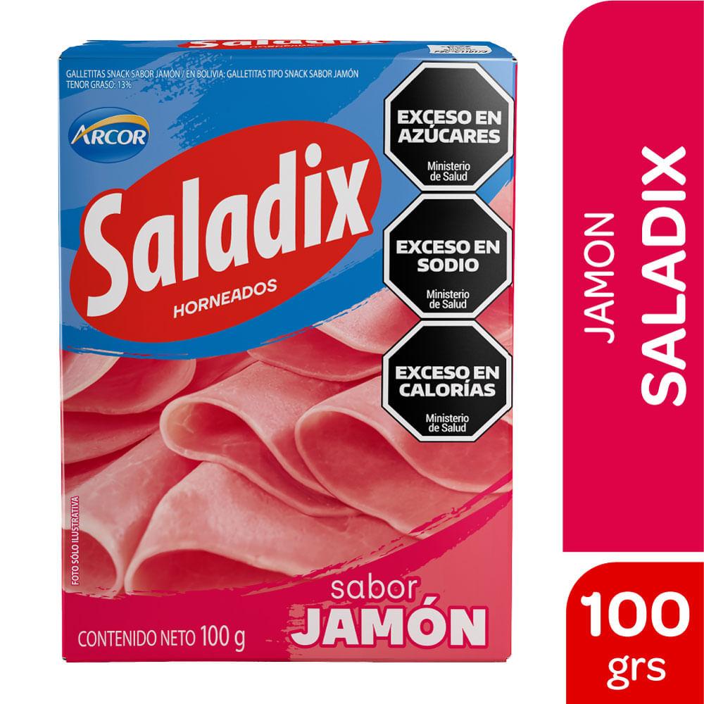 GALLETITAS SALADIX JAMON x 100 g